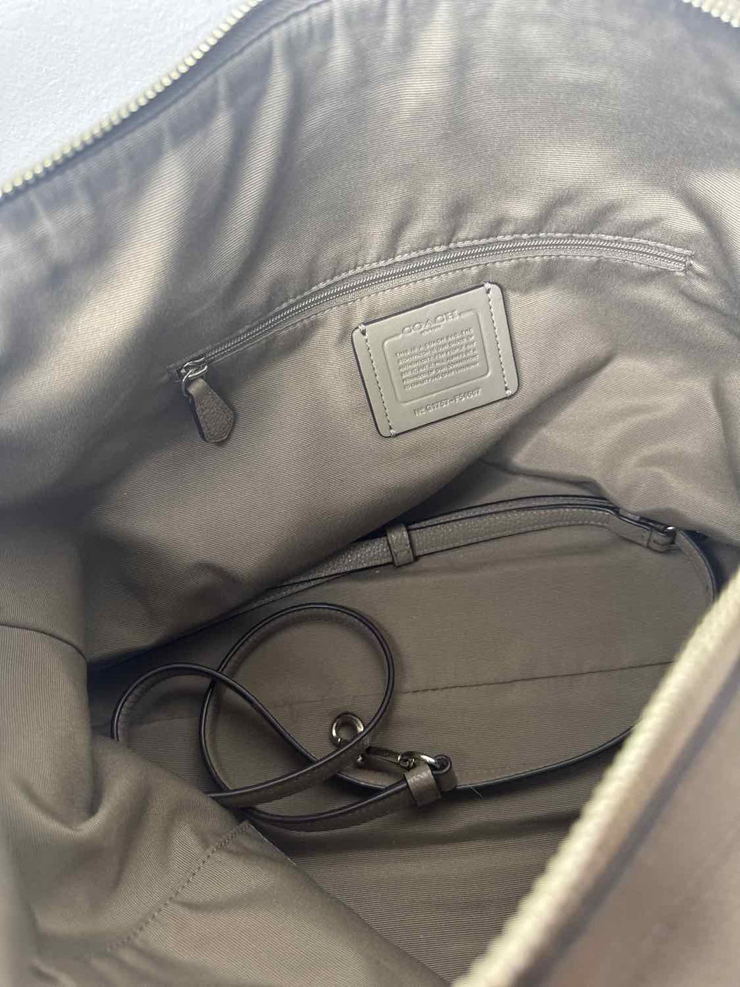Coach Grey tote bag
