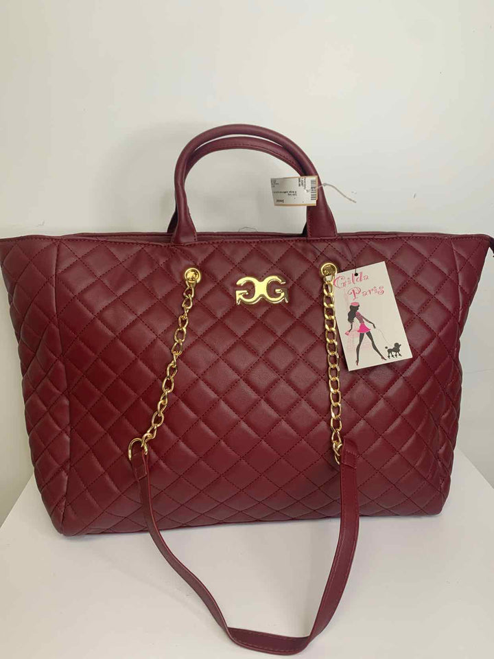 Gilda Paris Burgundy tote bag