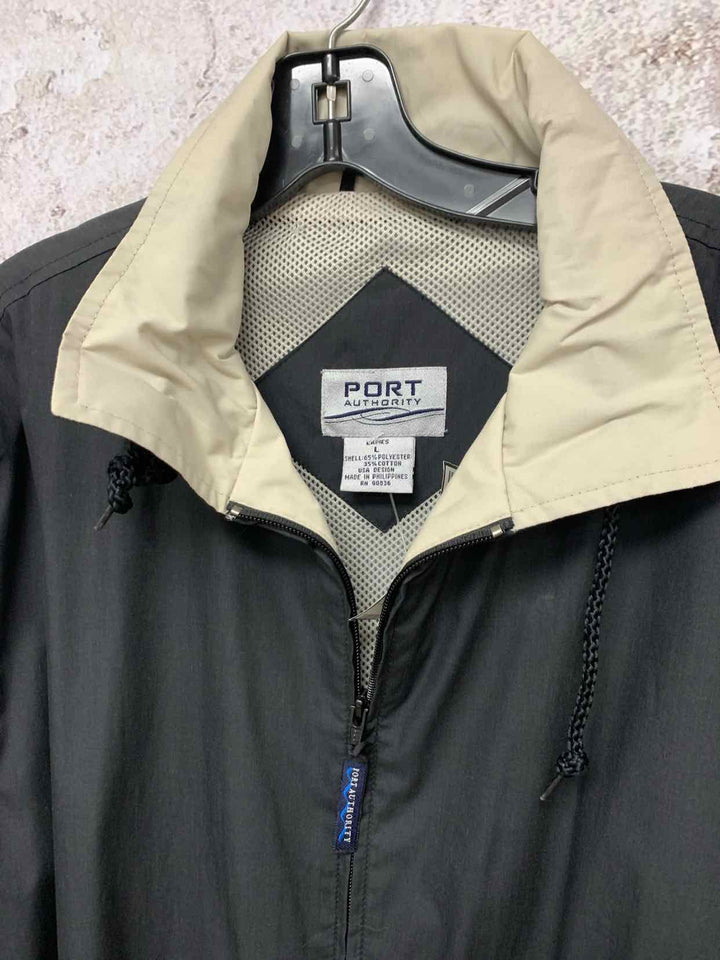 Port Authority Black Women Size L jacket