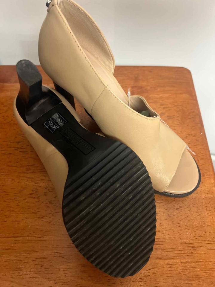 Karl lagerfeld tan W Shoe Size 7.5 high heel
