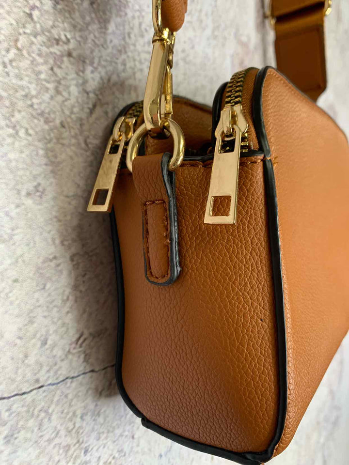Camel crossbody