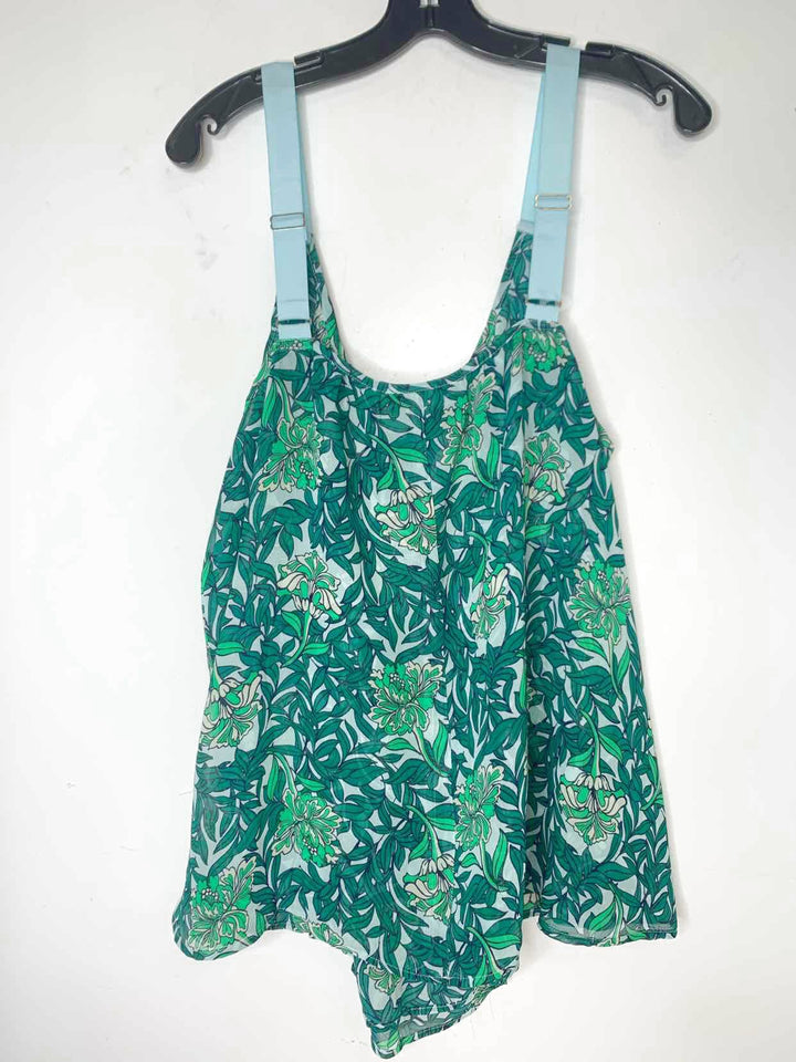 Lane Bryant Women Size 20 Green sleeveless