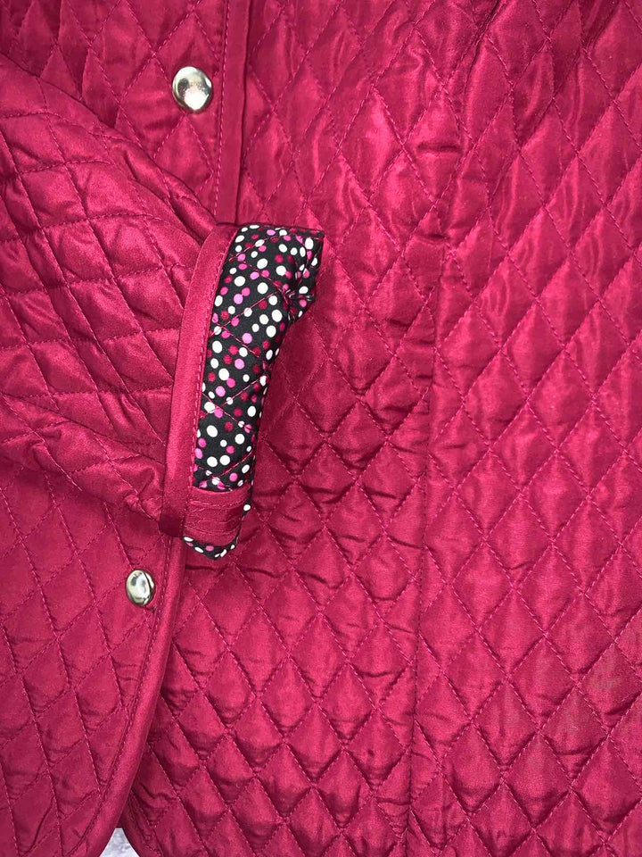 Kim Rogers Burgundy Women Size M jacket