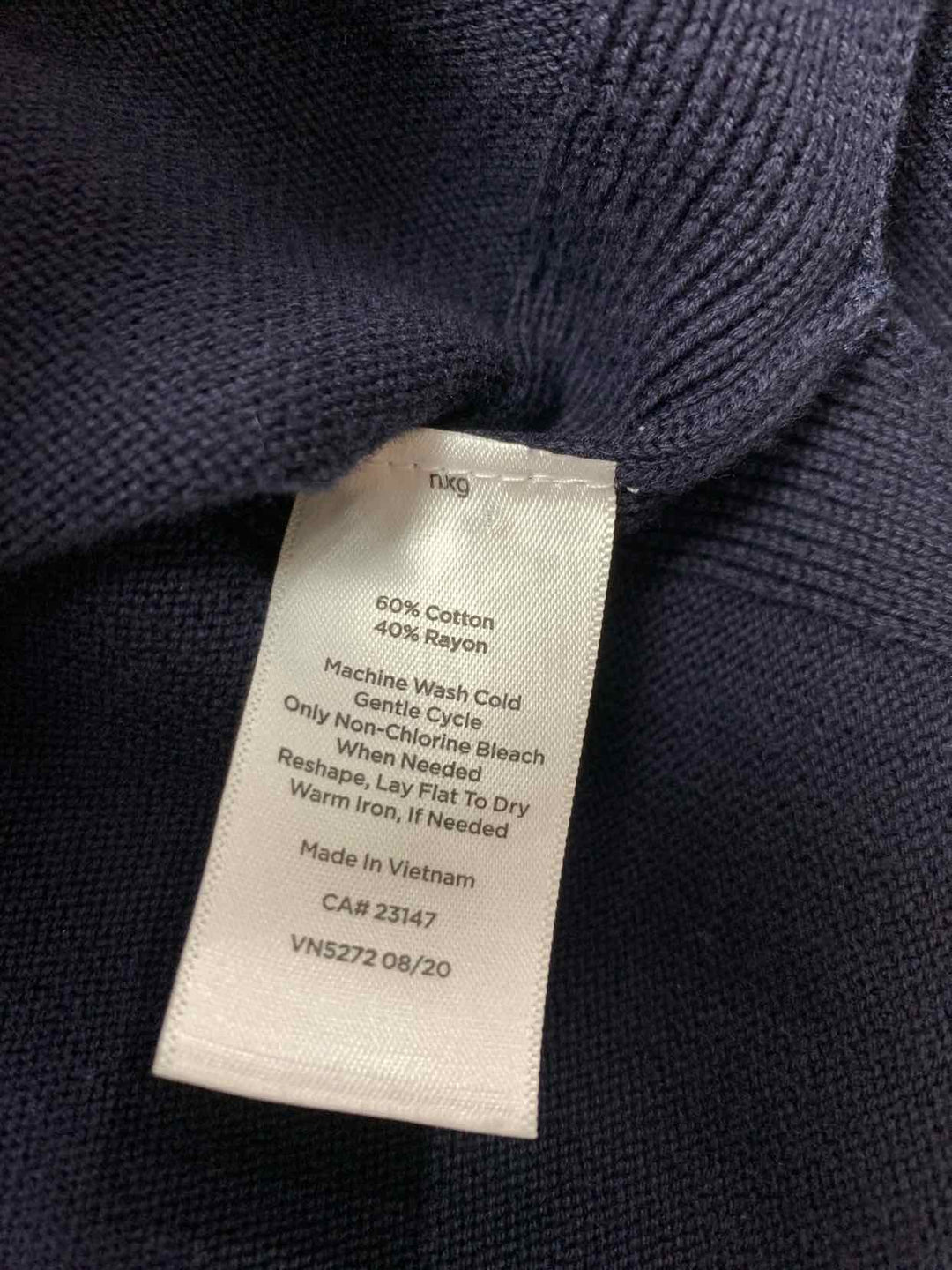 Talbots Women Size S Navy cardigan