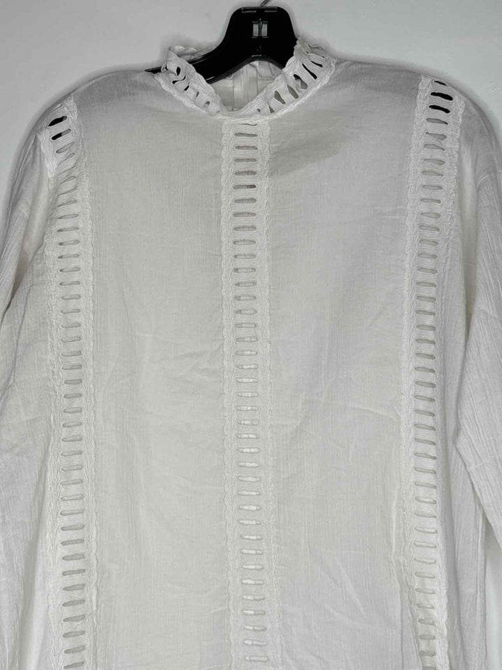 Women Size S White long sleeve top