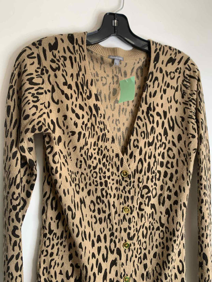 Charlotte Russe Women Size S Animal Print cardigan