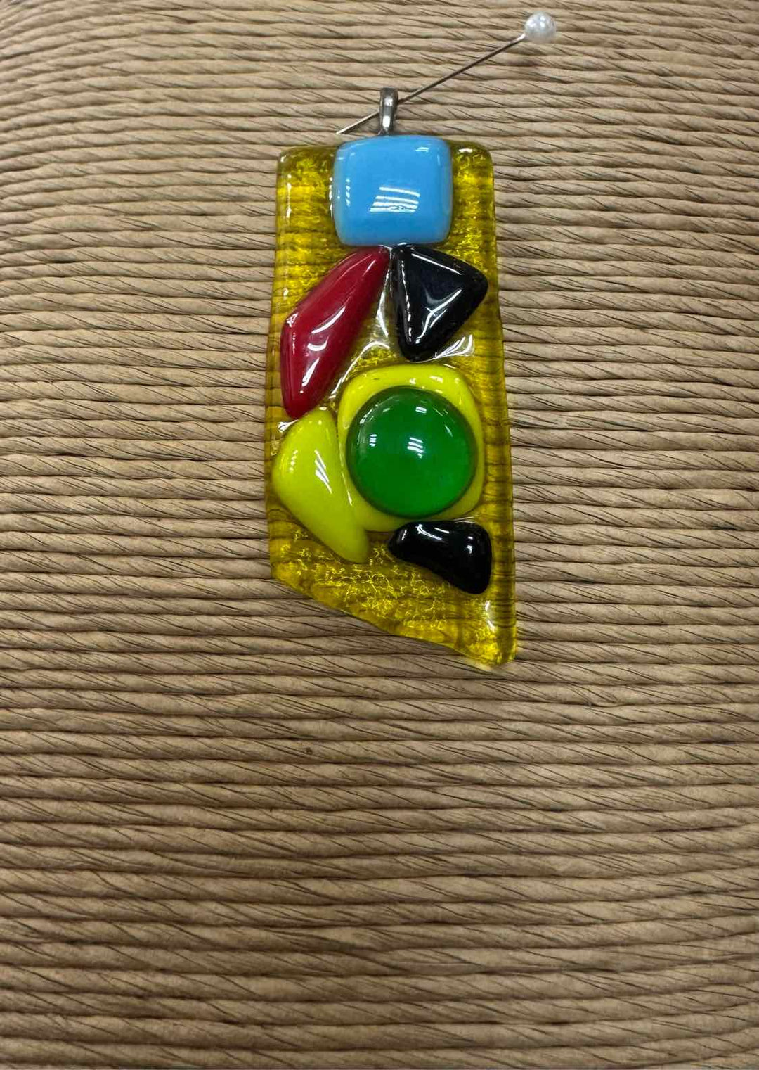 SwirlyQs Size M/L Yellow NWT Pendant only