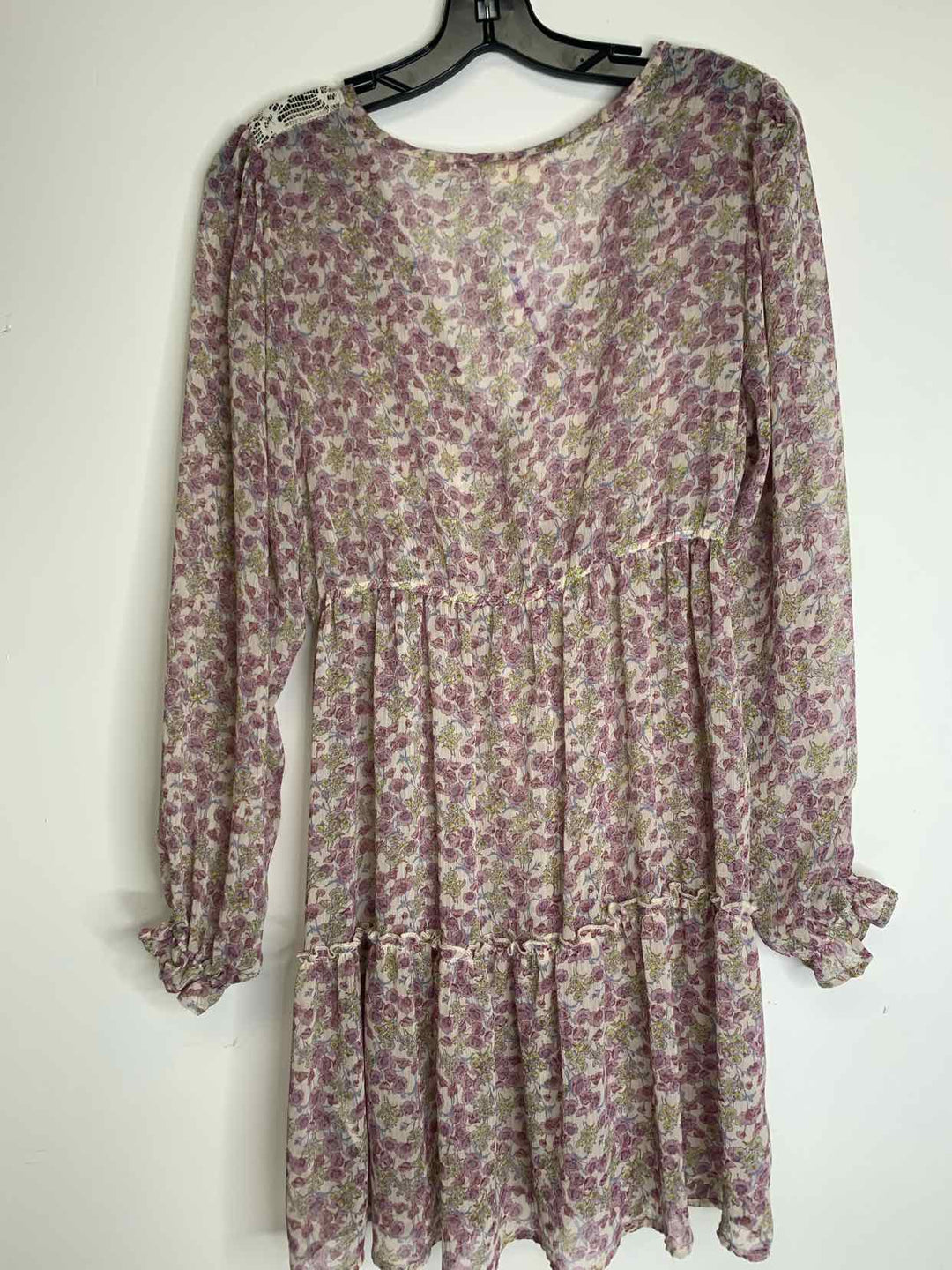 Women Size M Altard State Pink long sleeve dress