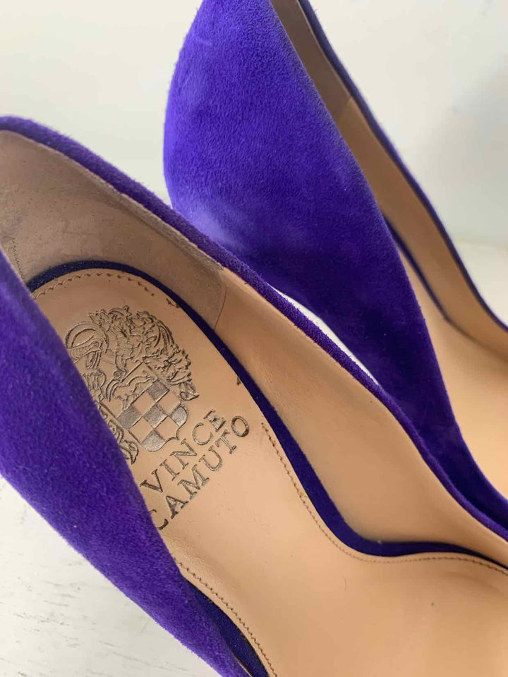 Vince Camuto purple W Shoe Size 7 medium heel