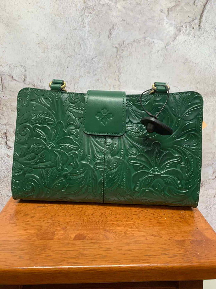 Patricia Nash Green shoulder bag