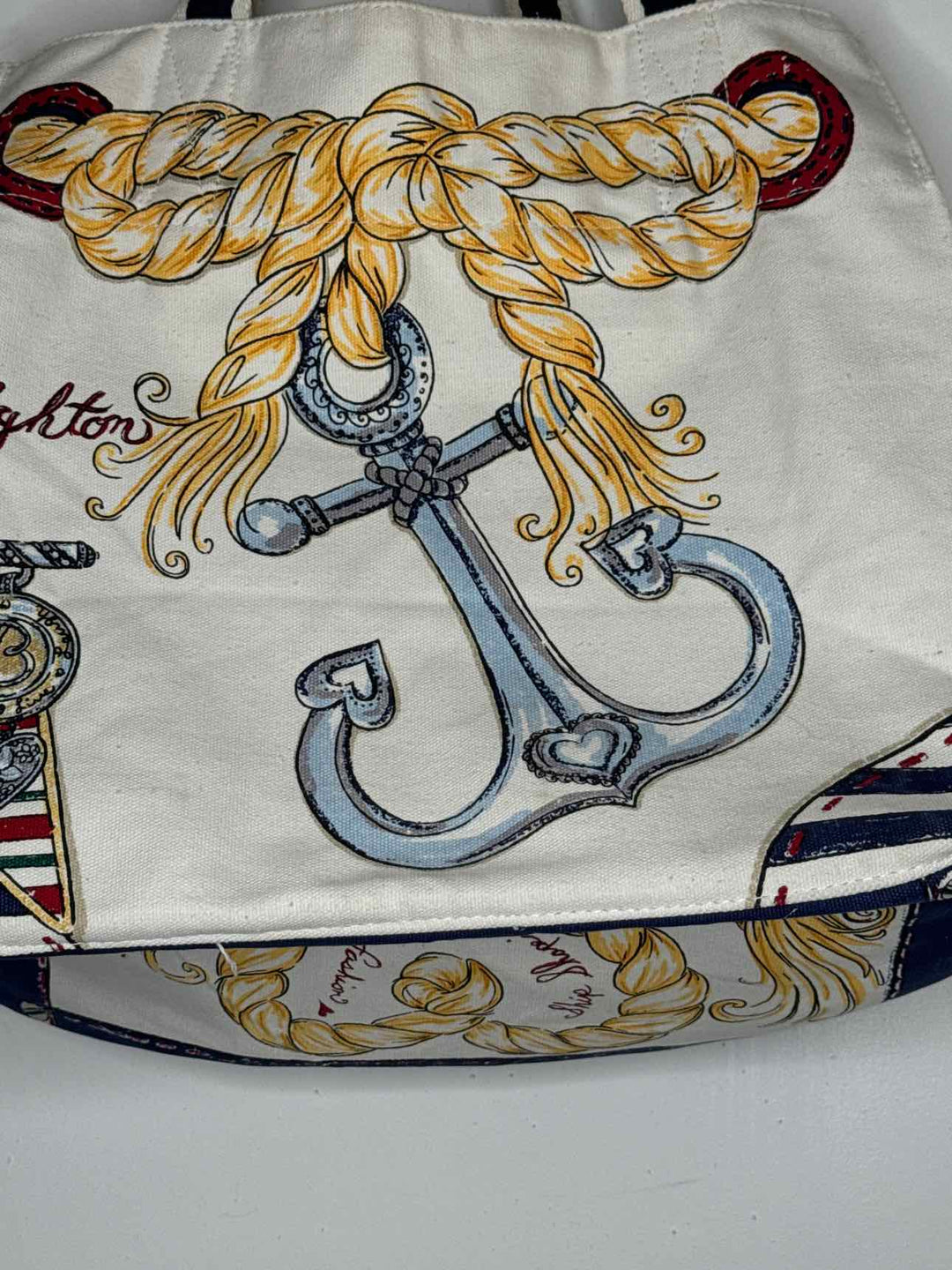 Brighton Navy tote bag