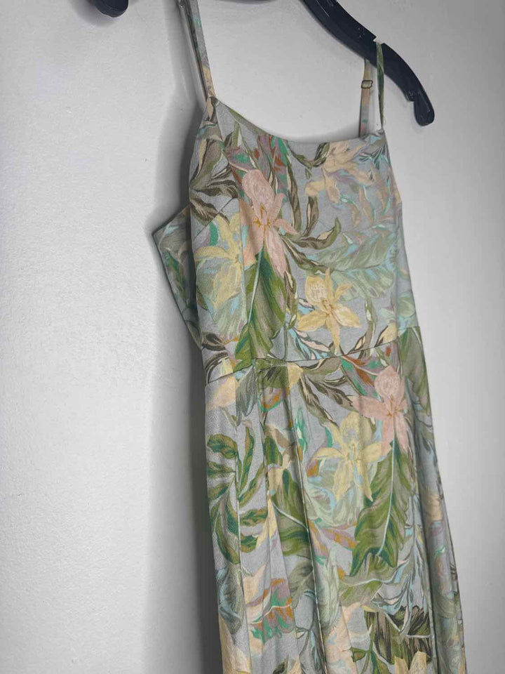 Mumu Size S Green Floral sundress