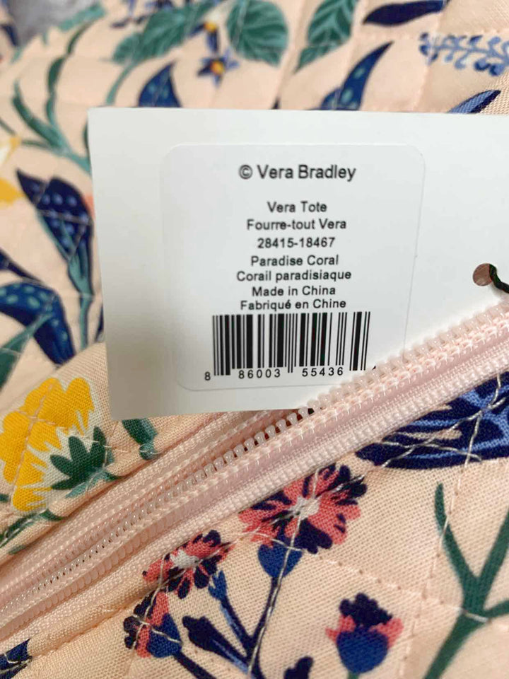 Vera Bradley floral tote bag