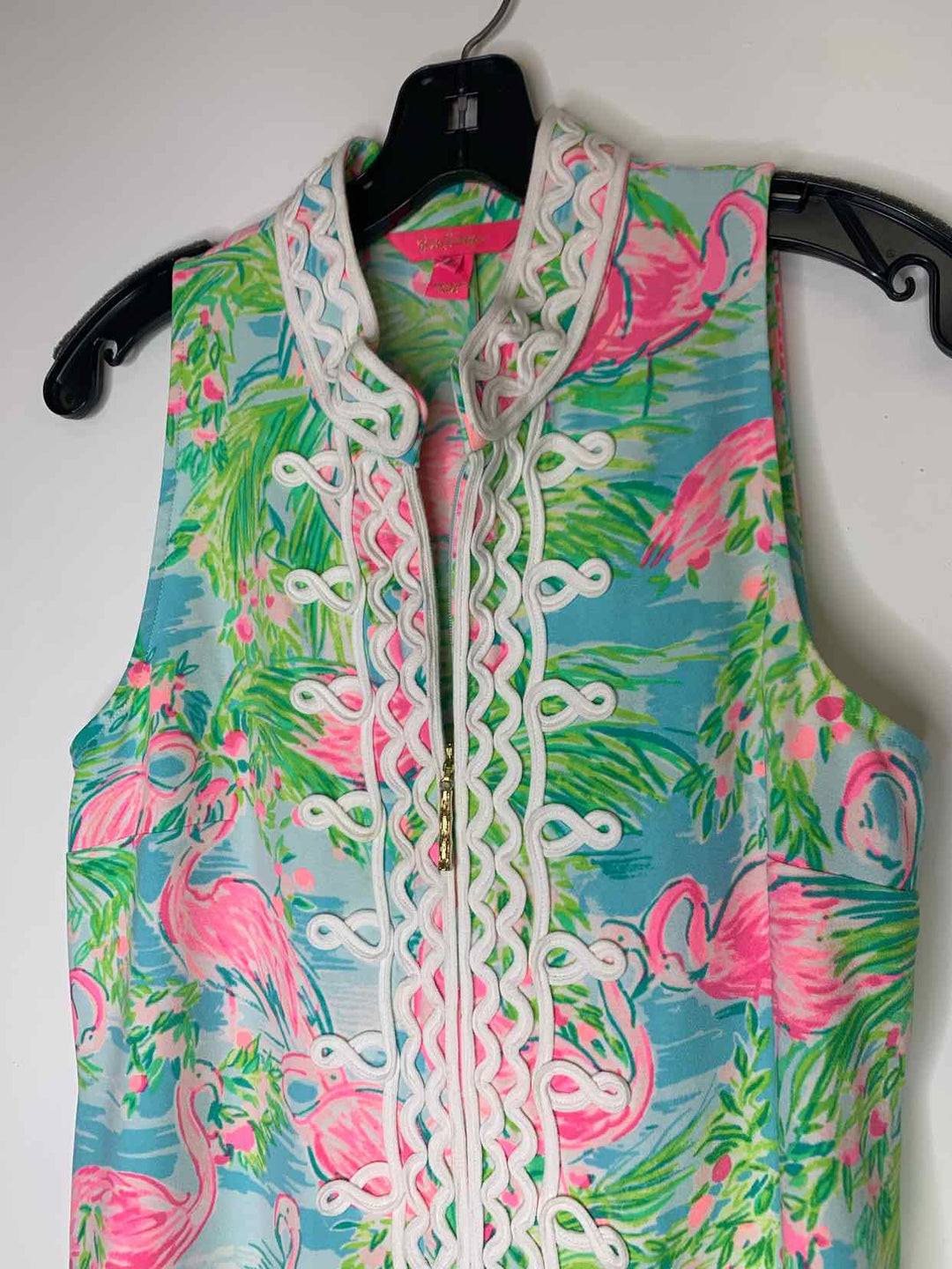 Women Size 4 Lilly Pulitzer Hot Pink sleeveless dress