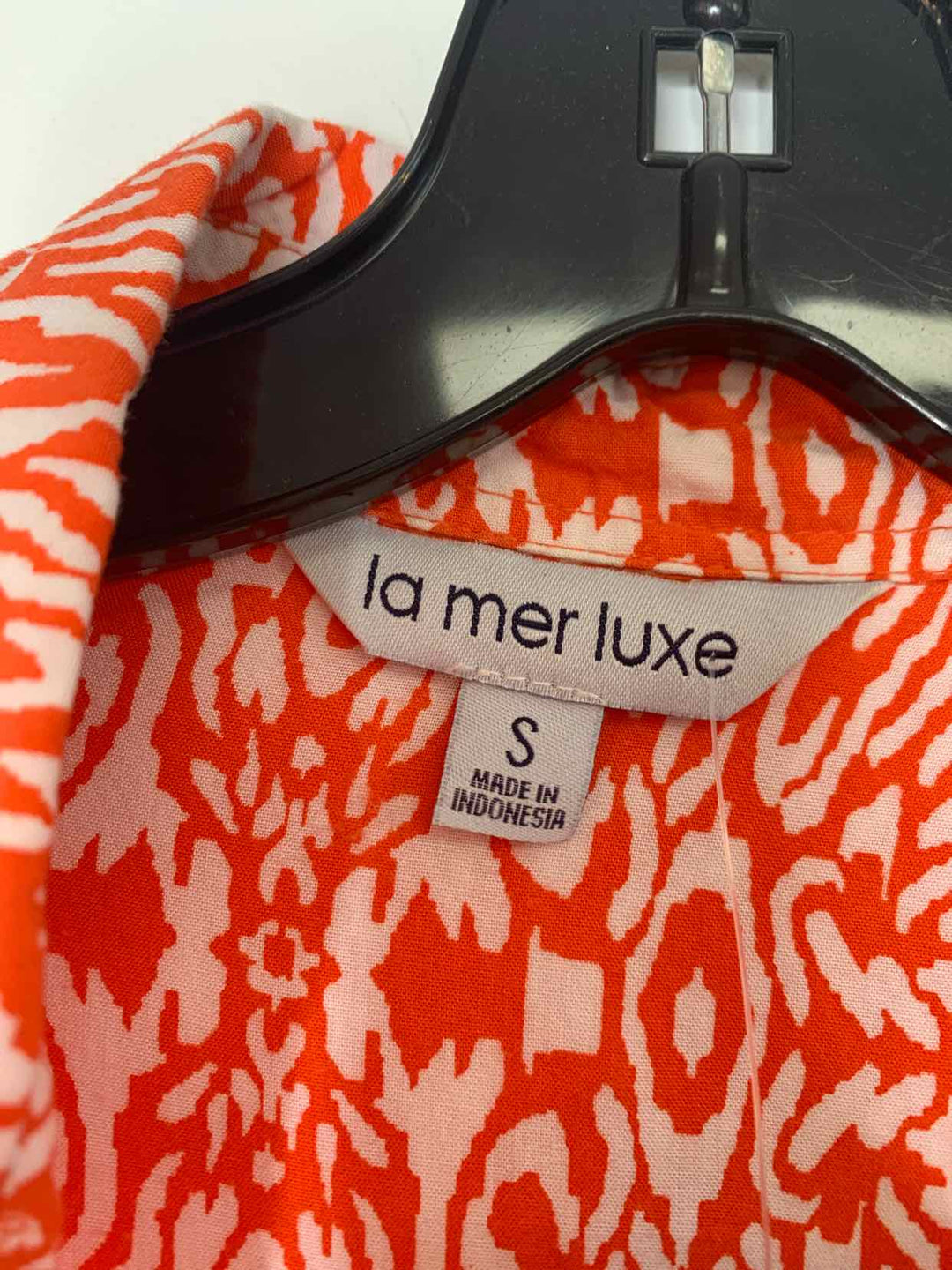 Women Size S La Mer Luxe Orange long sleeve dress