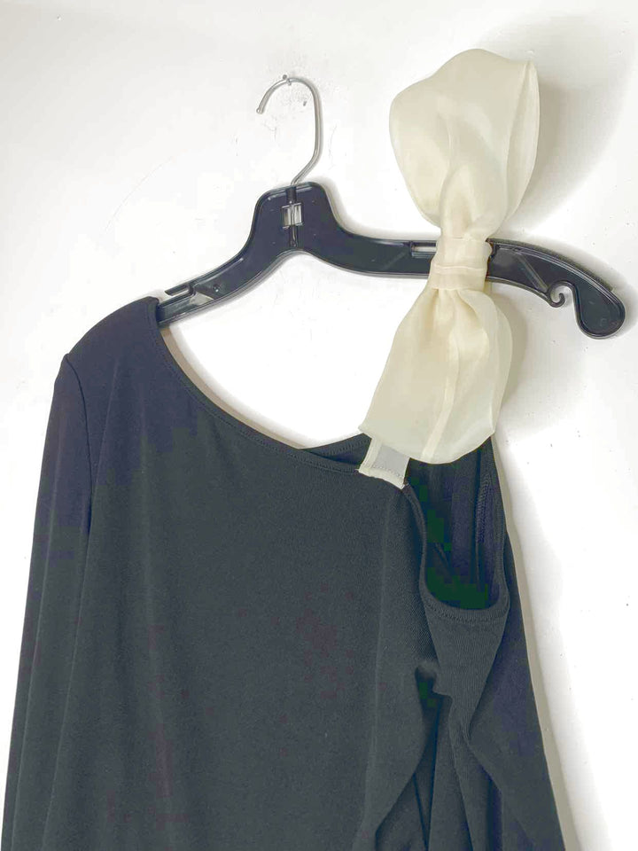 Cider Women Size L Black long sleeve top