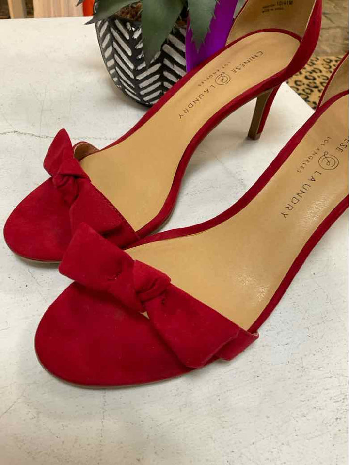 Chinese Laundry Shoe Size 10 Red high heel