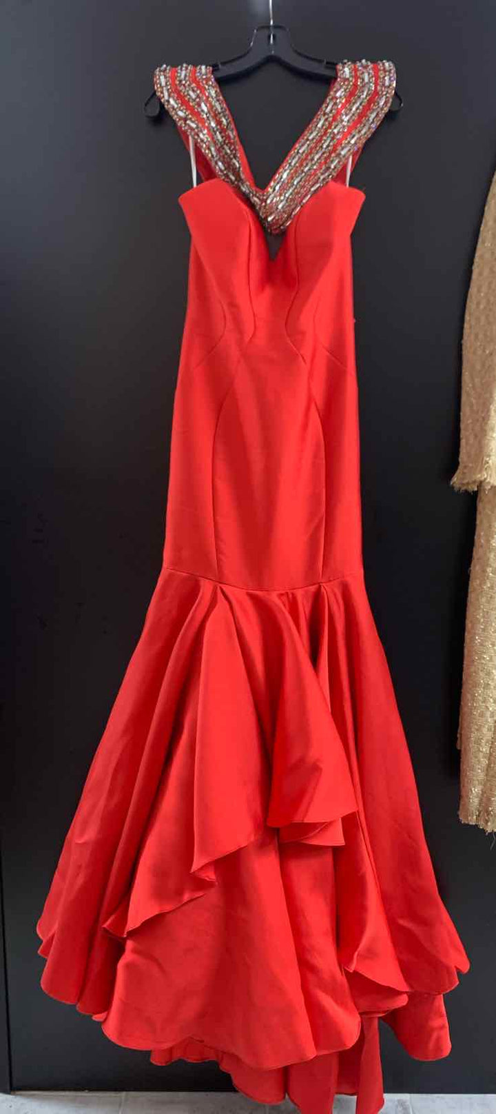 Women Size 6 Rachel Allan Red formal dress