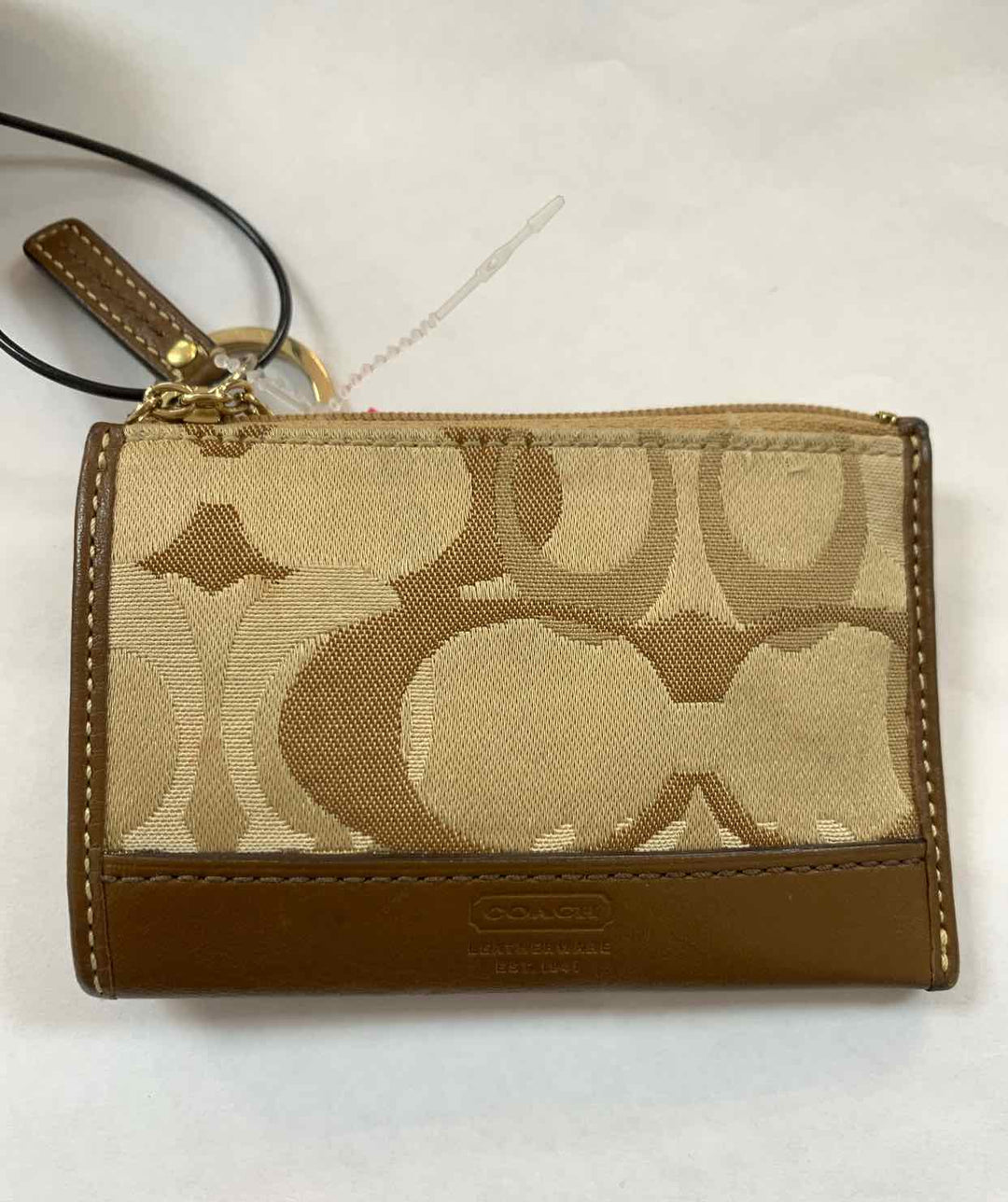 Coach Brown Print wallet