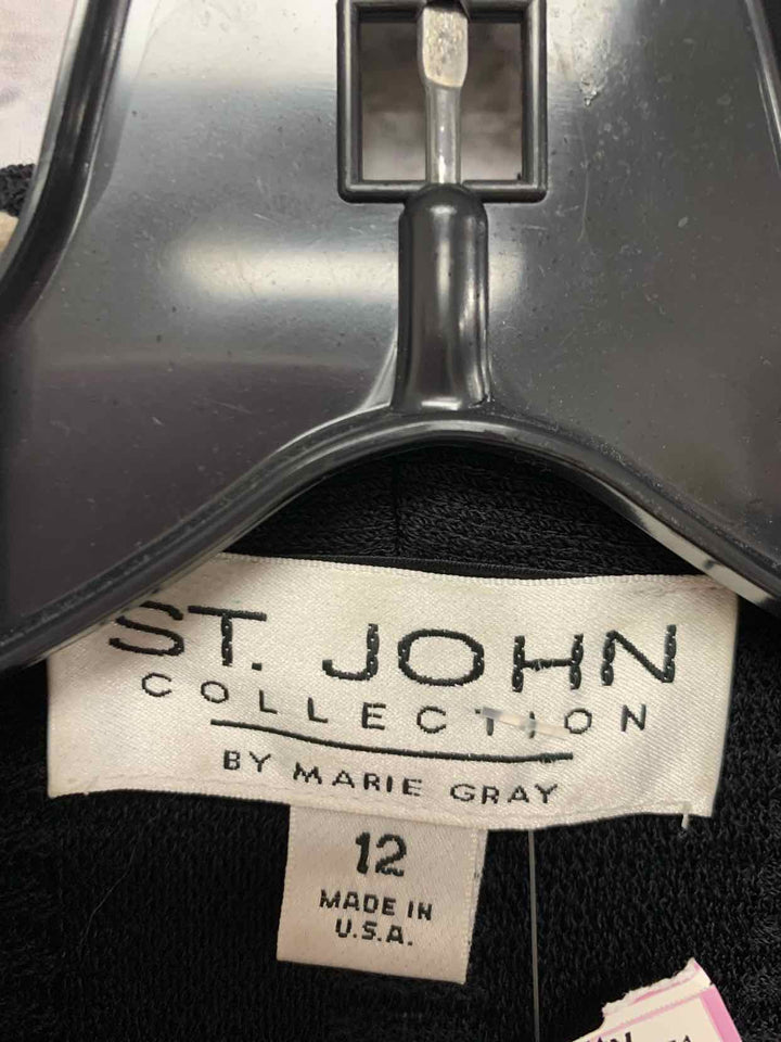 St John Collection Black Women Size 12 jacket
