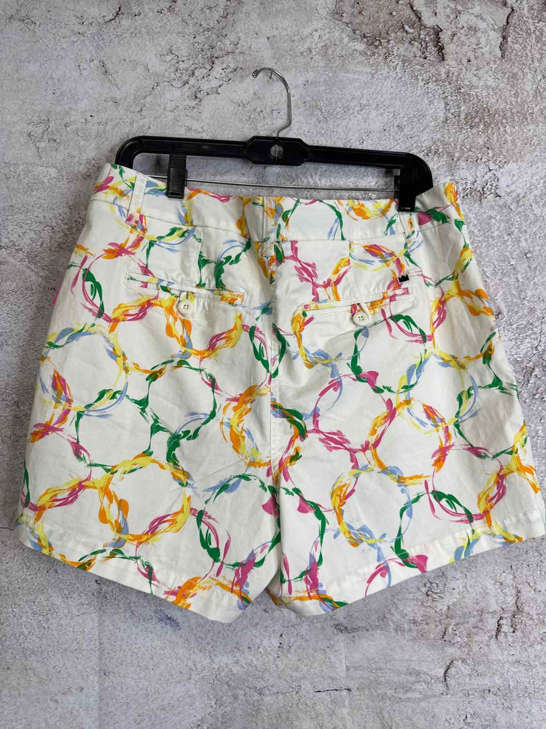 Crown & Ivy Size 12 White Pink skort