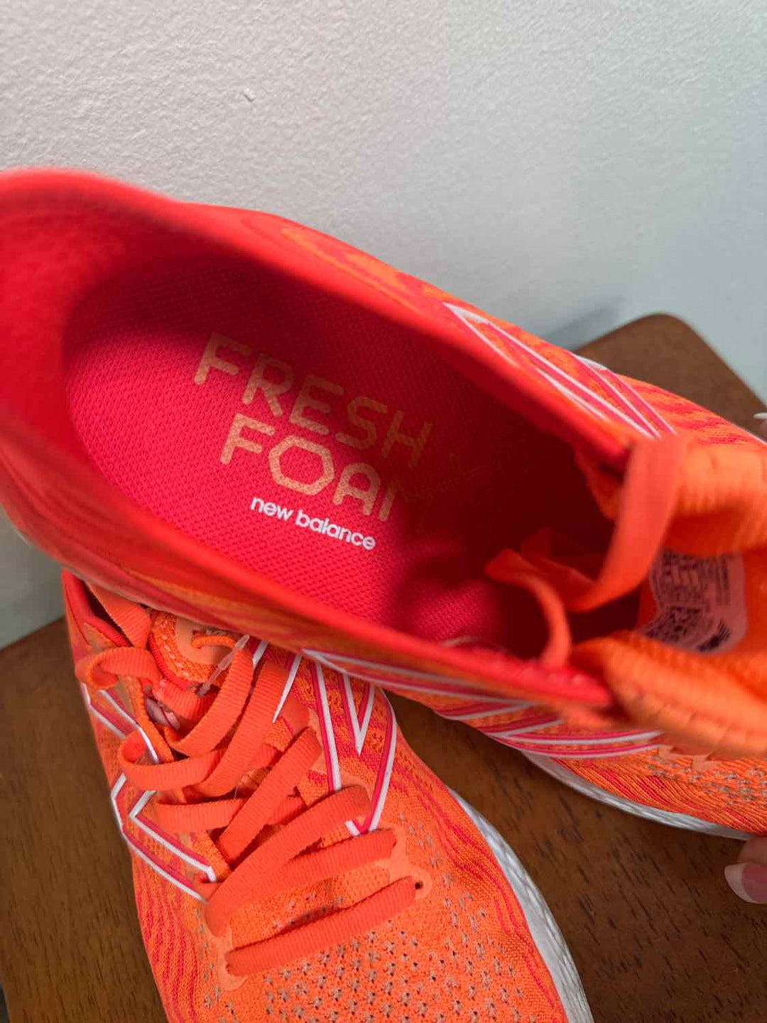 New Balance Shoe Size 9.5 Orange athletic sneaker