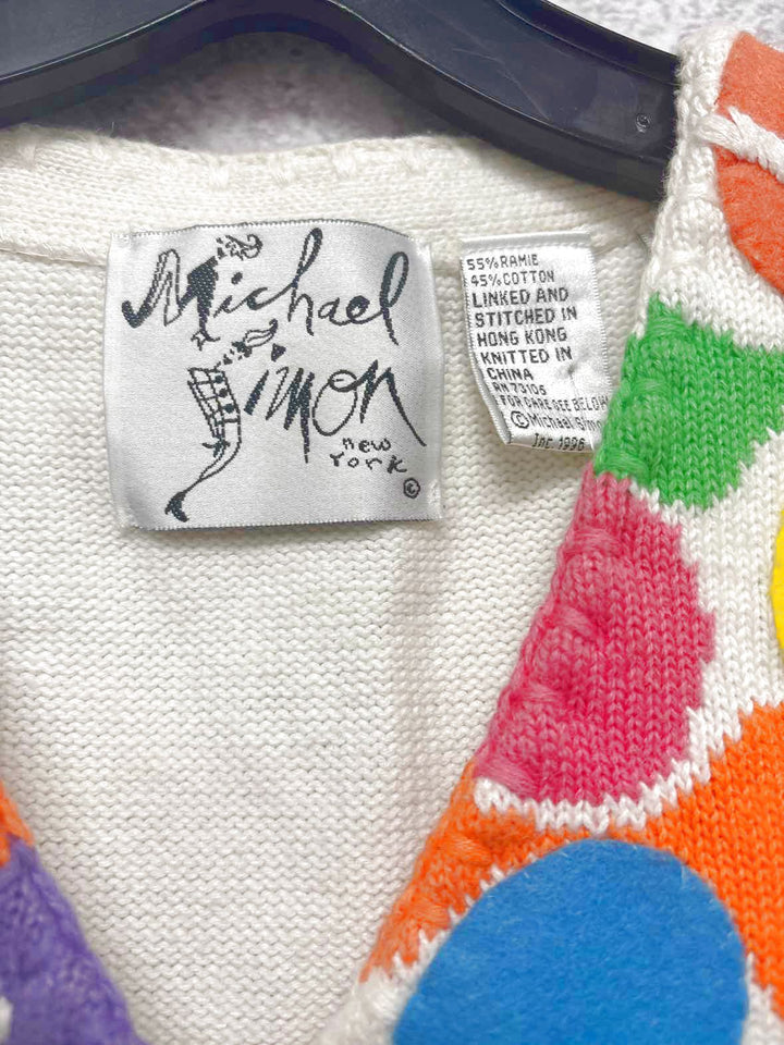 Michael Simon Size S Multi-Color sweater