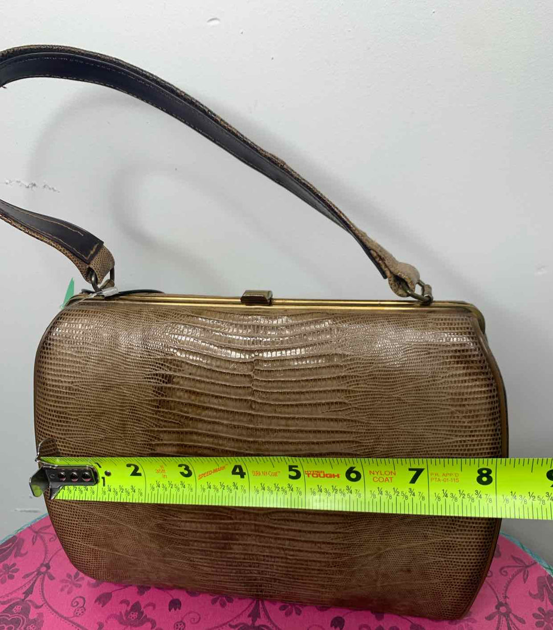 Brown shoulder bag