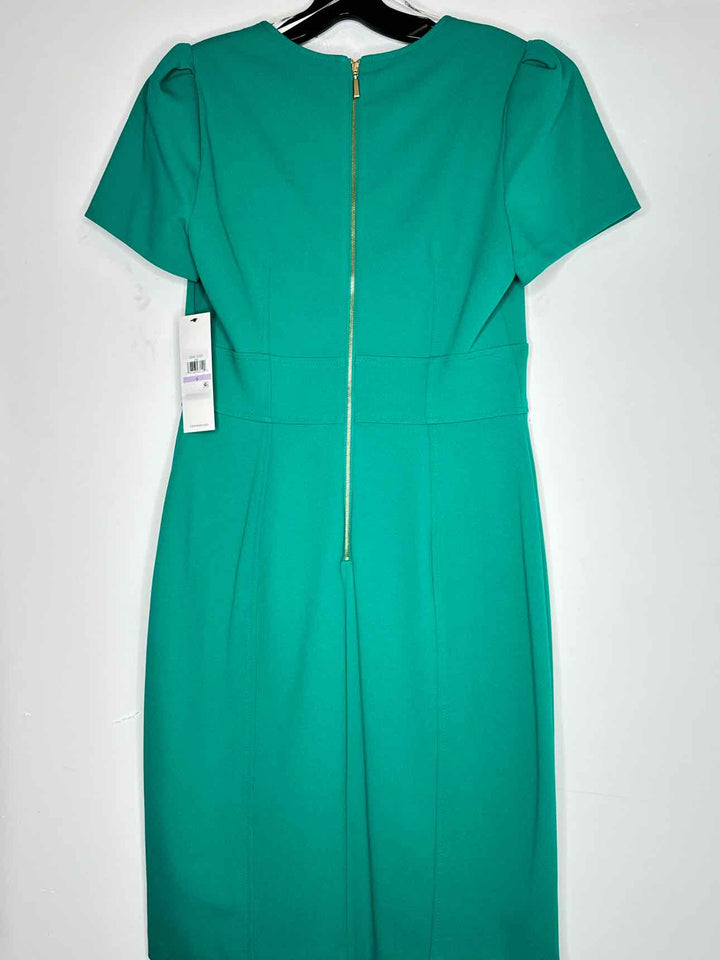 Women Size 6 Calvin Klein Green short sleeve