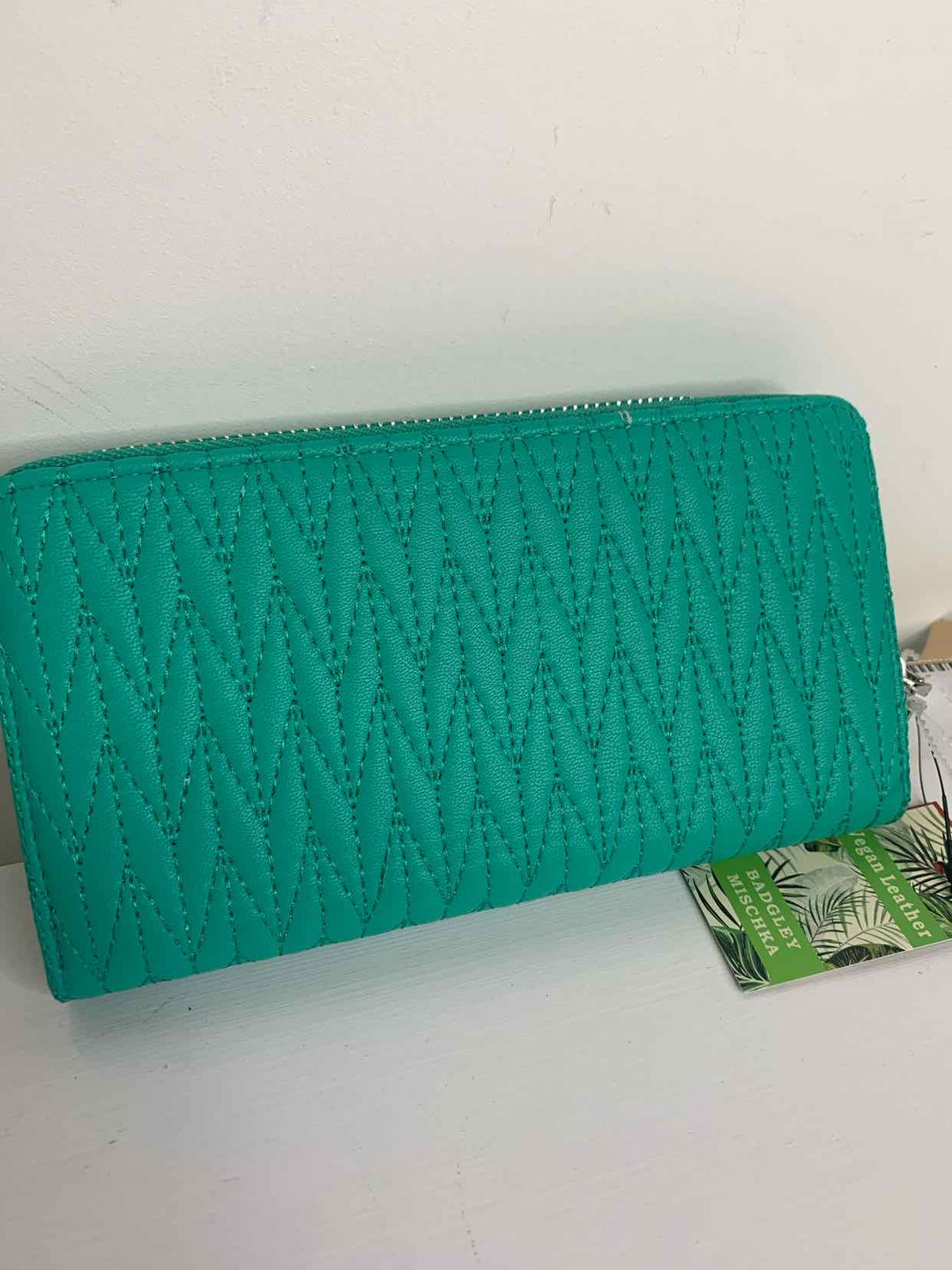 Badgley Mischka Green wallet