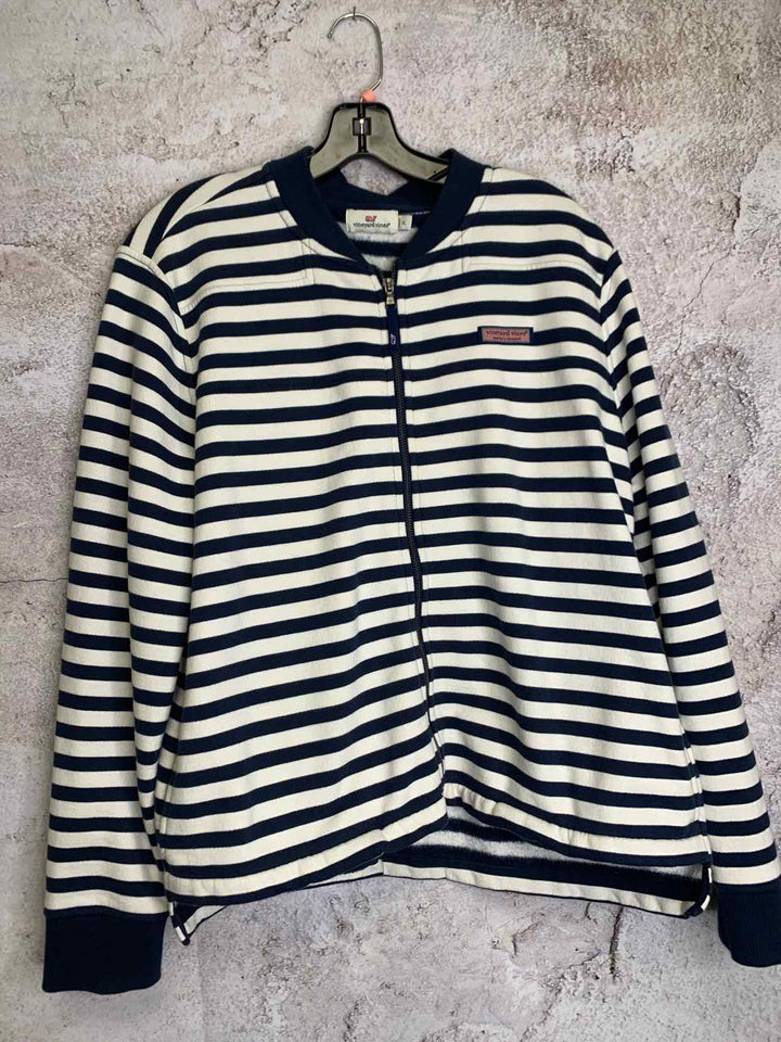 Vineyard Vines striped Women Size XL jacket