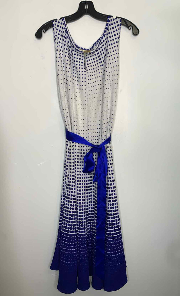 Women Size XL Hauui Blue sleeveless dress