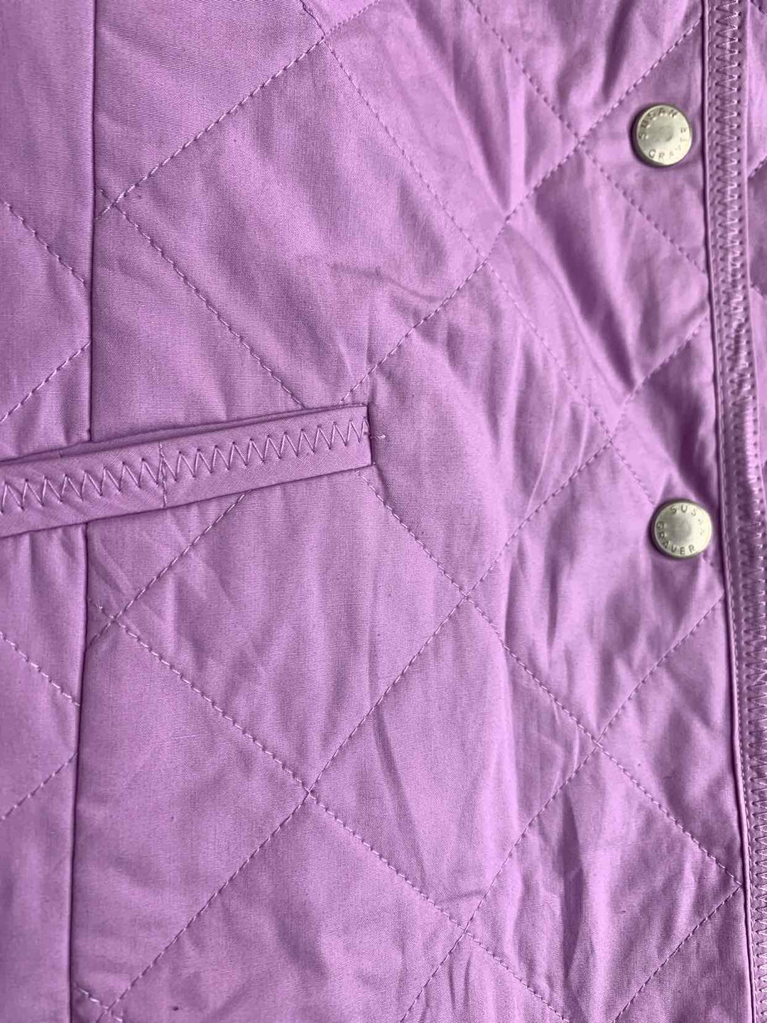 Susan Graver Lavender Women Size L jacket