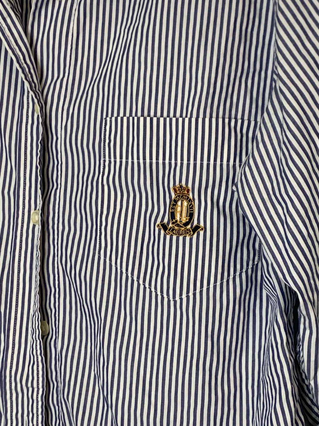 Ralph Lauren Women Size 10 striped long sleeve top