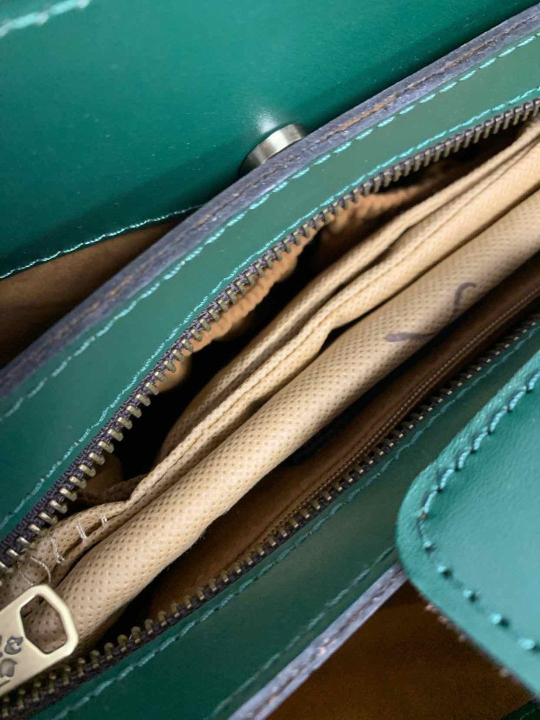 Patricia Nash Green shoulder bag