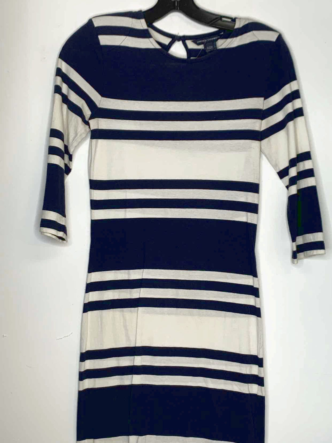 Women Size 6 French Connection striped long sleeve dress