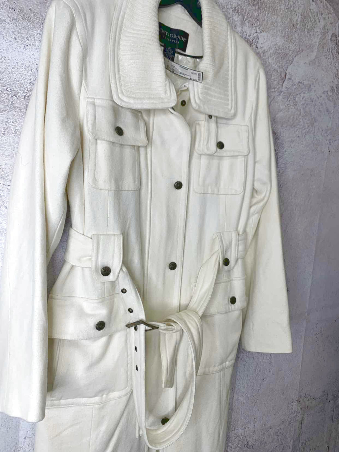 Centigrade Outerwear Ivory Women Size M jacket