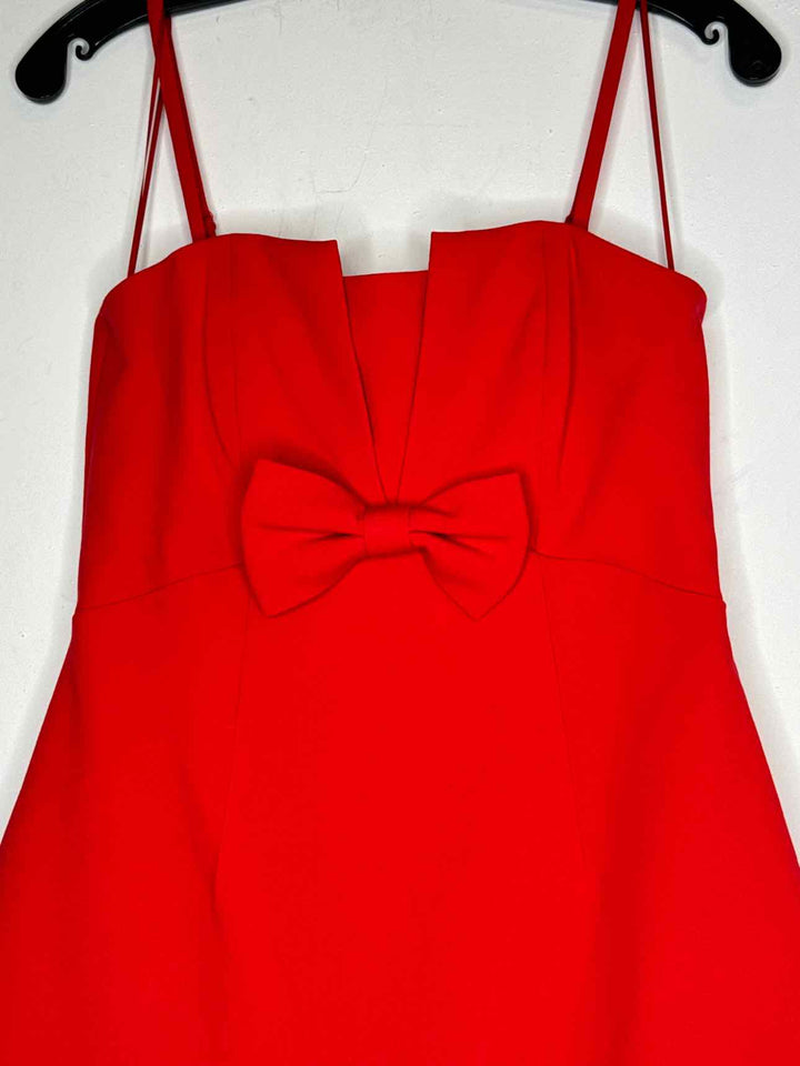 Women Size 6 French Connection Red spaghetti strap dress