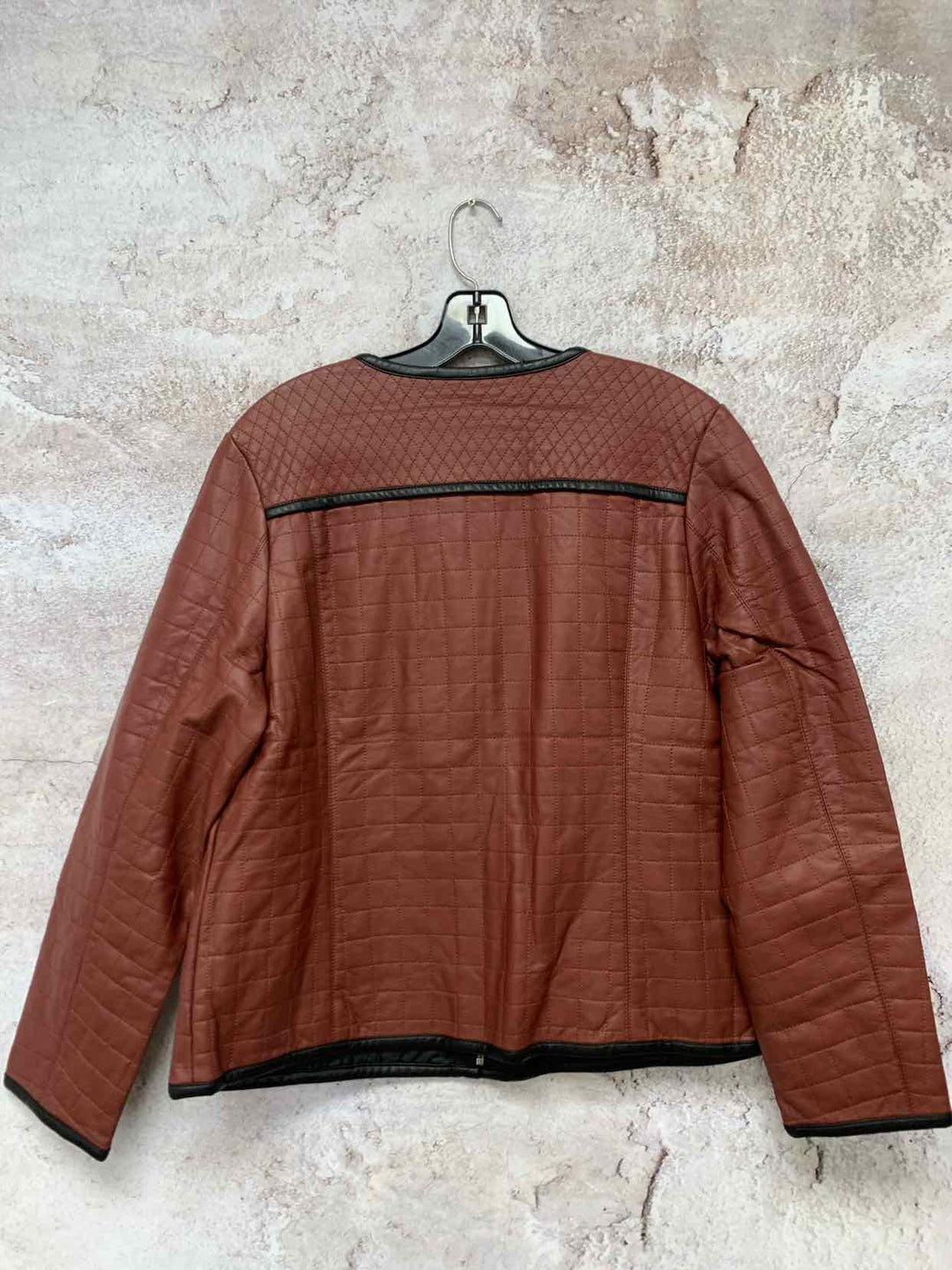 Joan Rivers rust Women Size 12 jacket