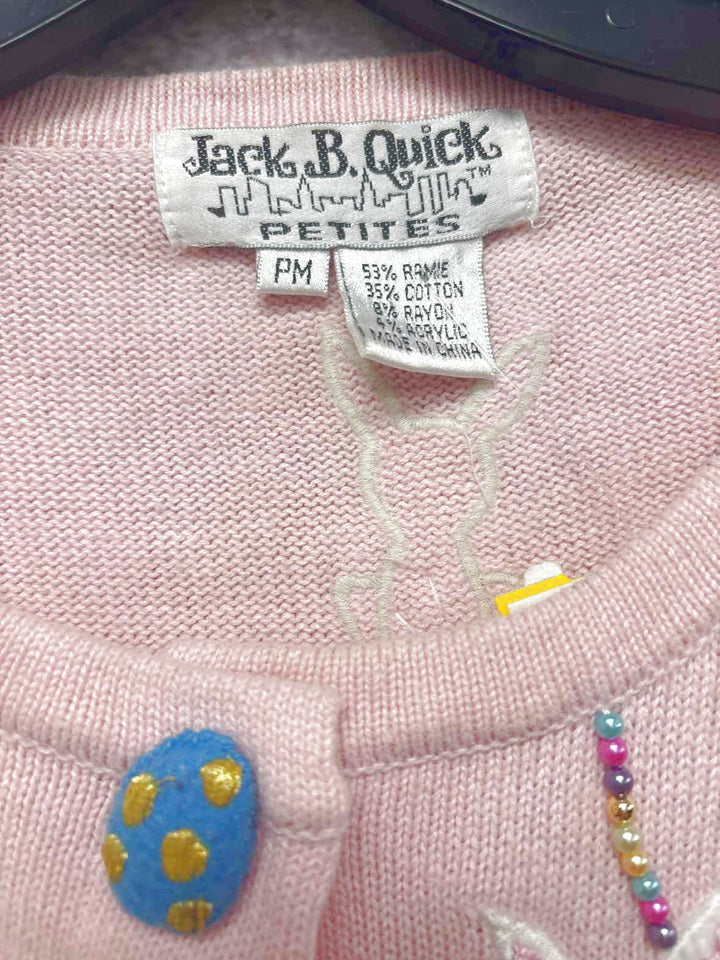 Jack B Quick Size PM Pink sweater