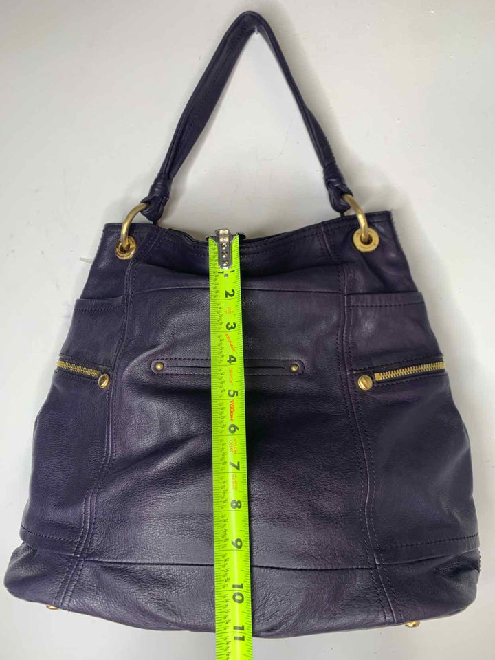 B Makowsky purple satchel