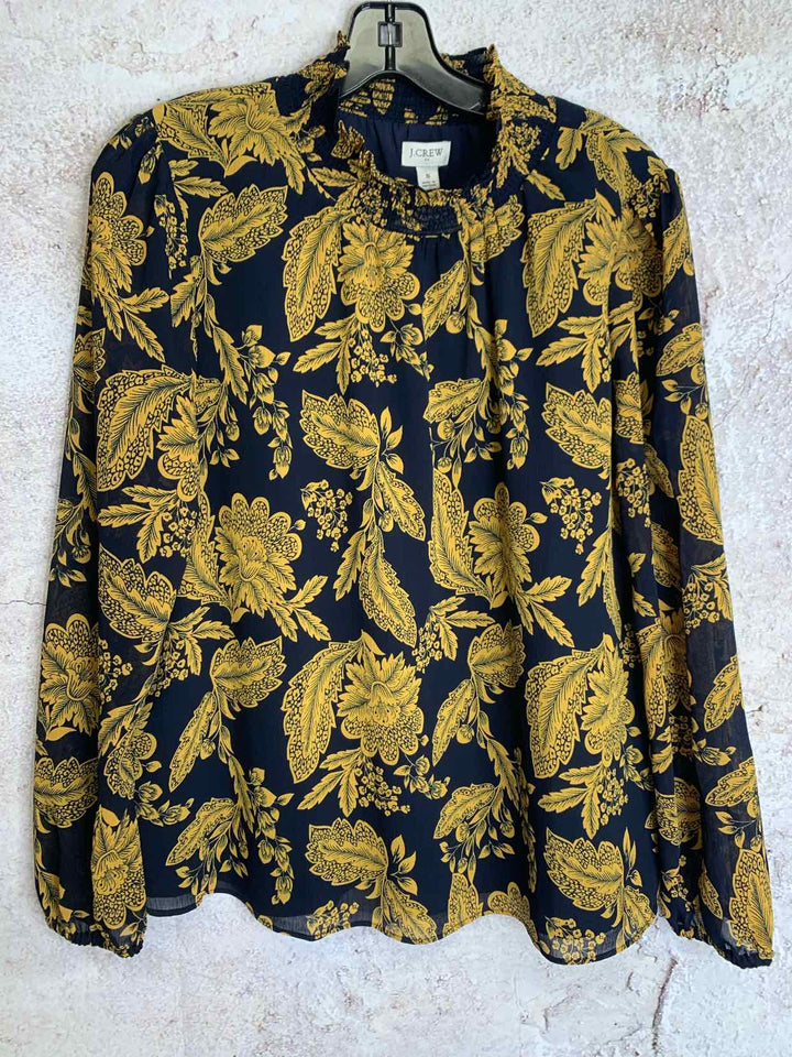 J.Crew Size S Blue long sleeve top