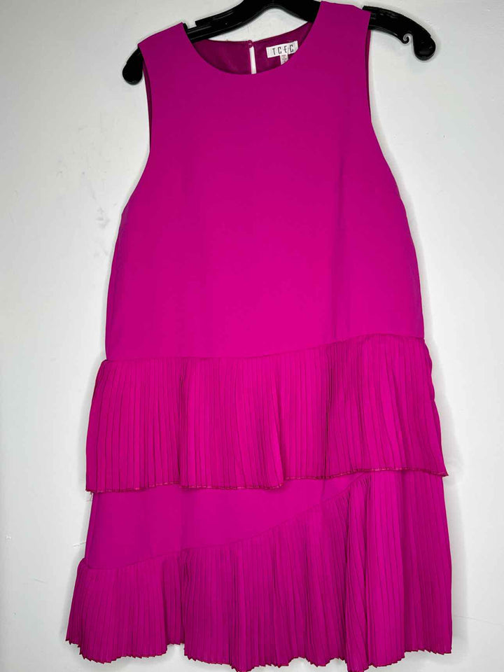 Women Size S TECE Hot Pink sleeveless dress