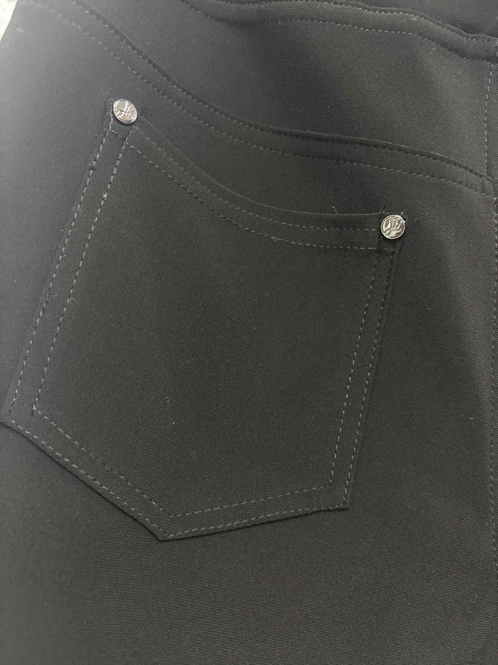 Joseph Ribkoff Size 10 Black crop pant
