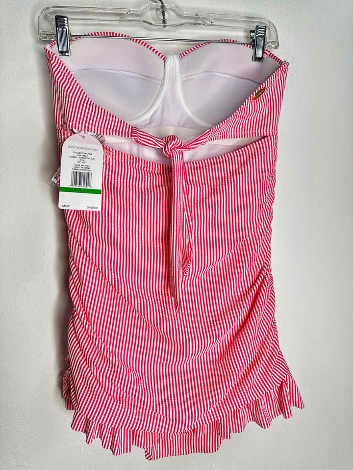 Jessica Simpson Size L Pink NWT bathing suit