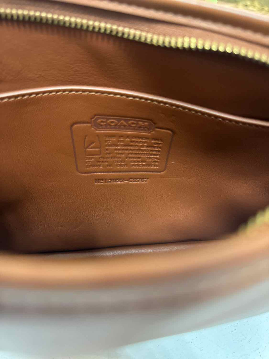 Coach Brown shoulder bag