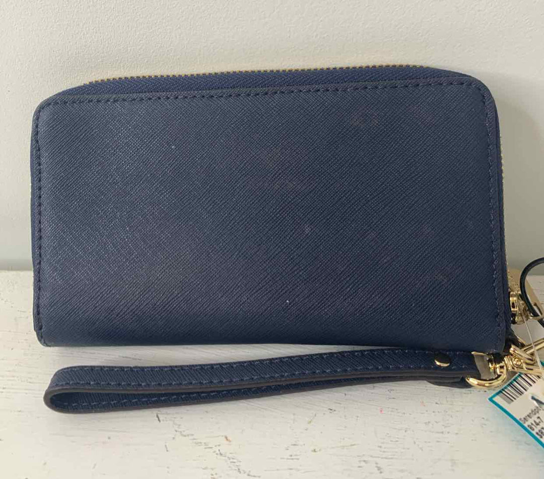 Michael Kors Navy wristlet