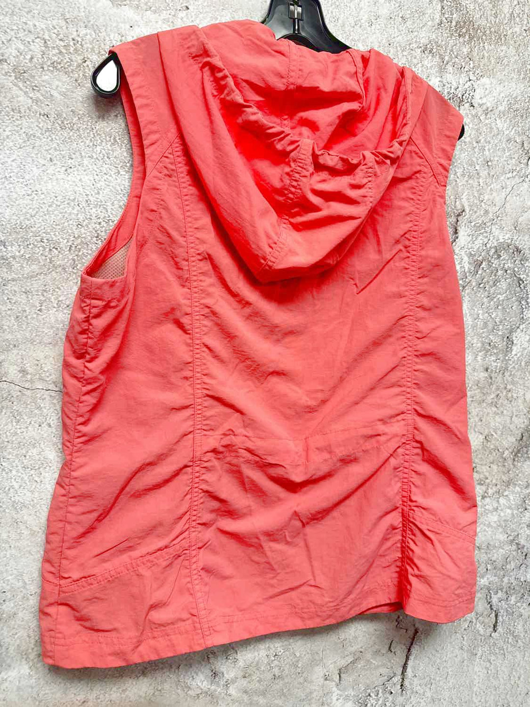 Eddie Bauer Size L Peach Hoodie vest