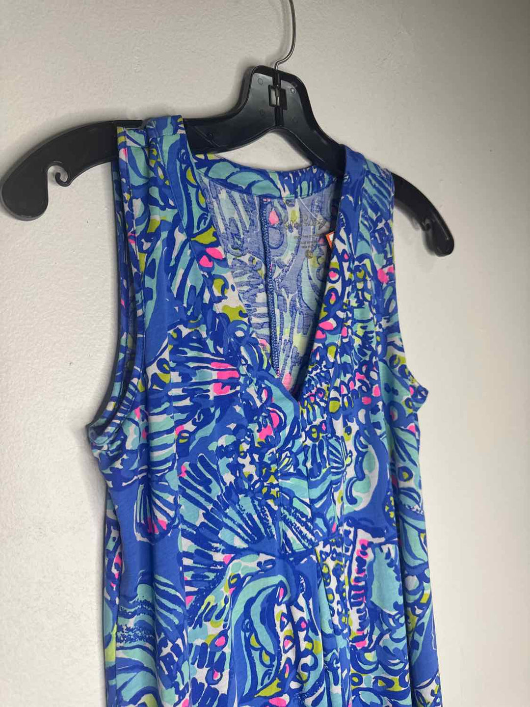 Lilly Pulitzer Size XXS Blue Paisley sleeveless dress