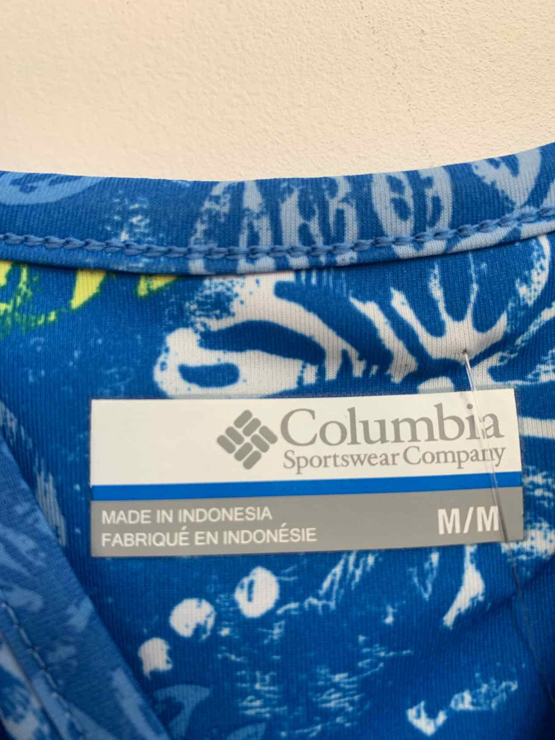 Columbia Size M Blue Floral athletic dress